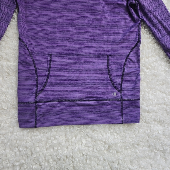 Champion Women’s Light Purple Hoodie Top XS  Performance Gym Sporty Gorpcore Run - Picture 5 of 12